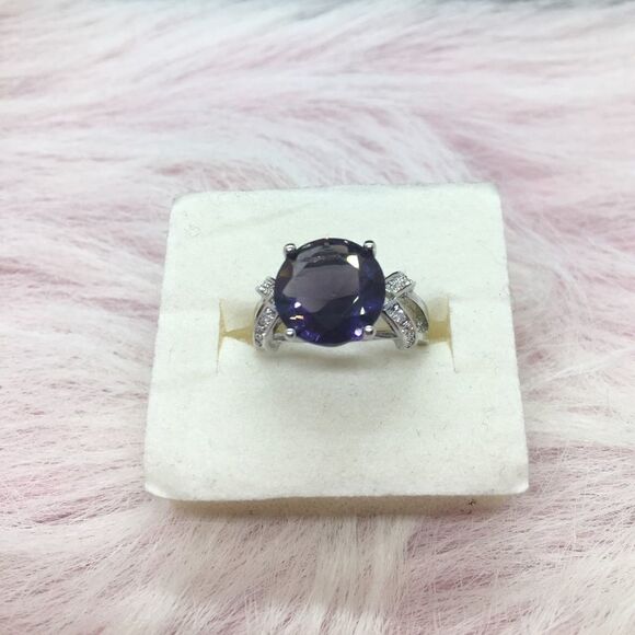 February Birthstone Ring   - Picture 1 of 2